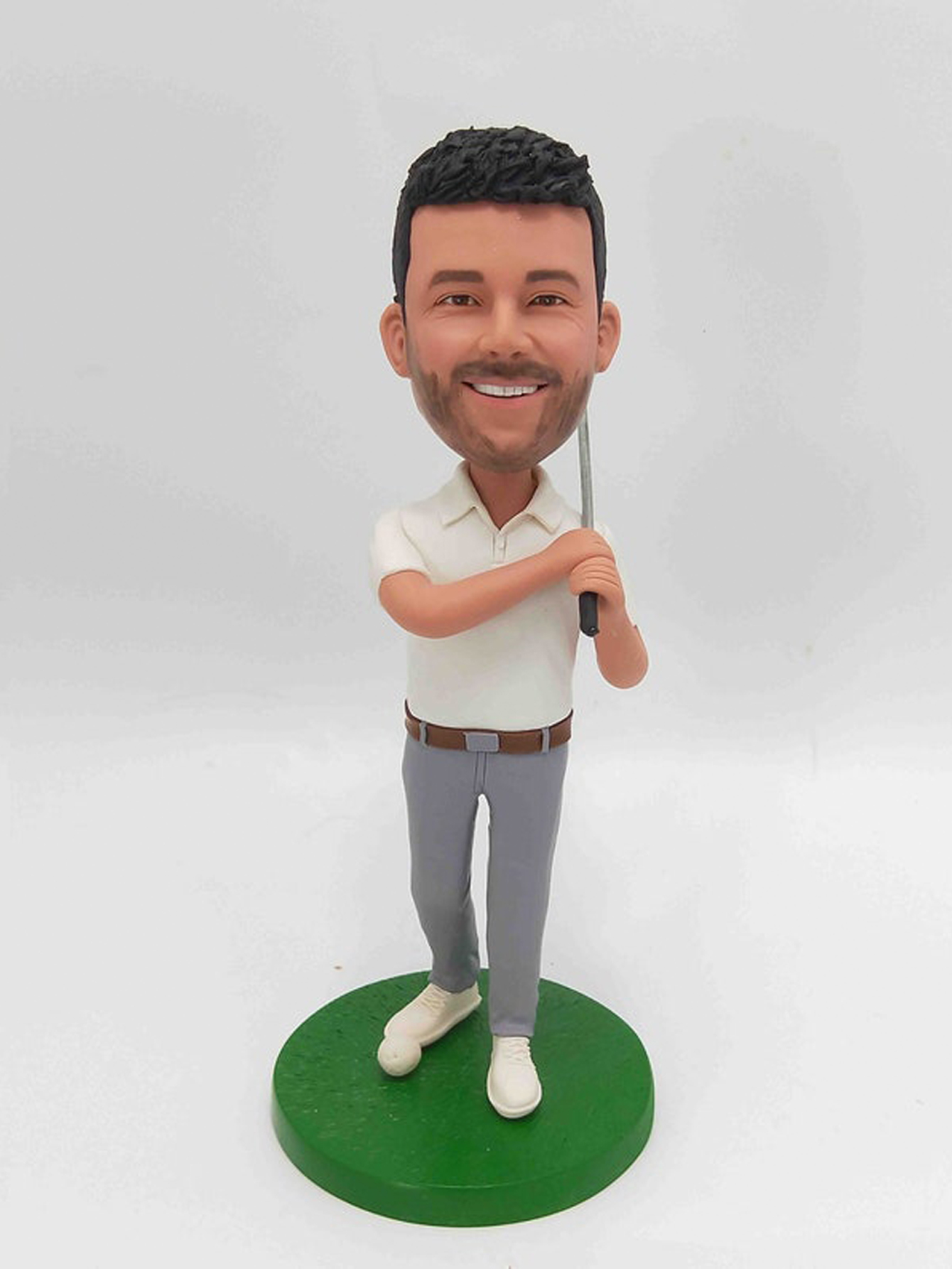 Custom Soccer Coach Dolls, Custom Personalized Clay Figurines